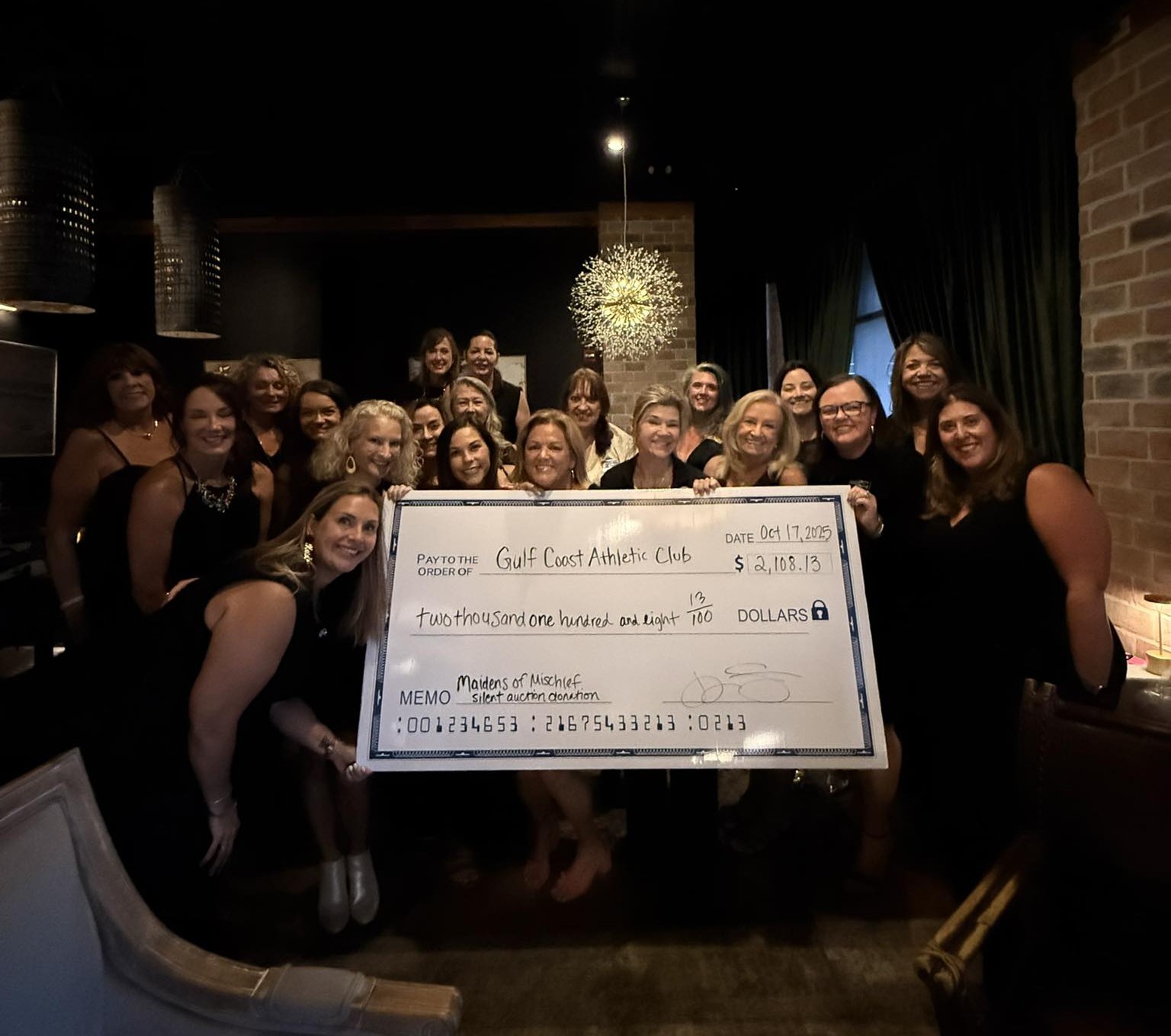 Philanthropy — the Maidens give back